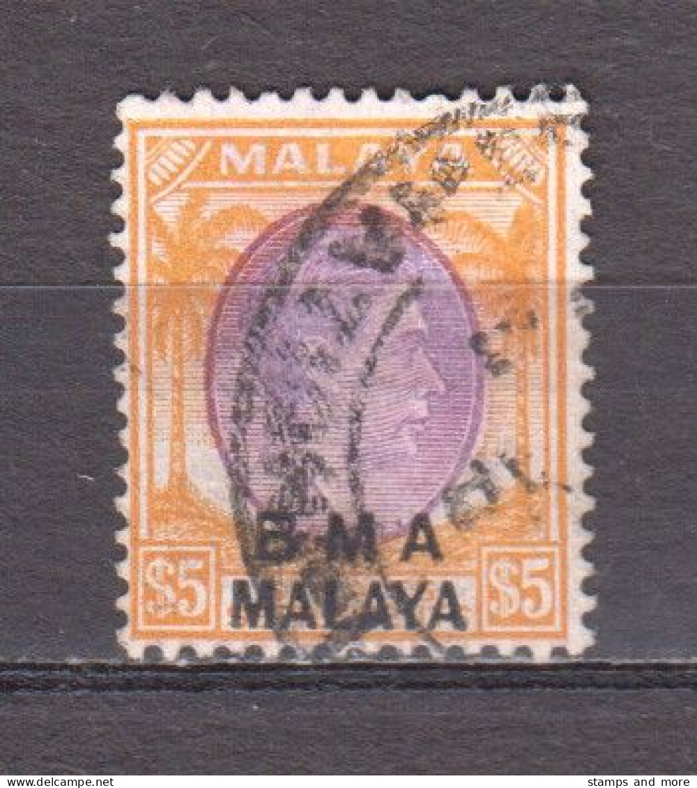 Malaya (Britische Militarverwaltung) 1945 Mi 15 Canceled - Malaya (British Military Administration)