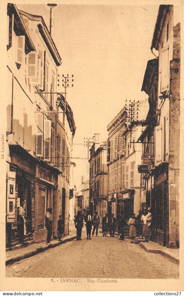 16-JARNAC- RUE GAMBETTA - Jarnac