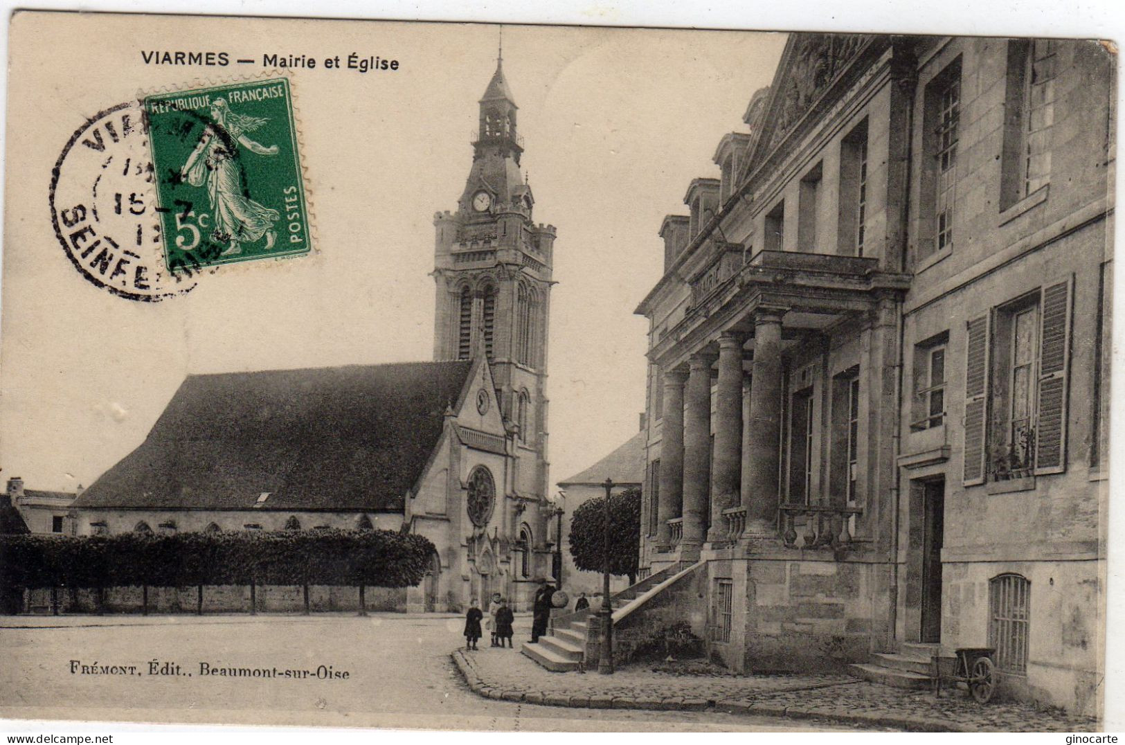 Viarmes Mairie Et Eglise - Viarmes