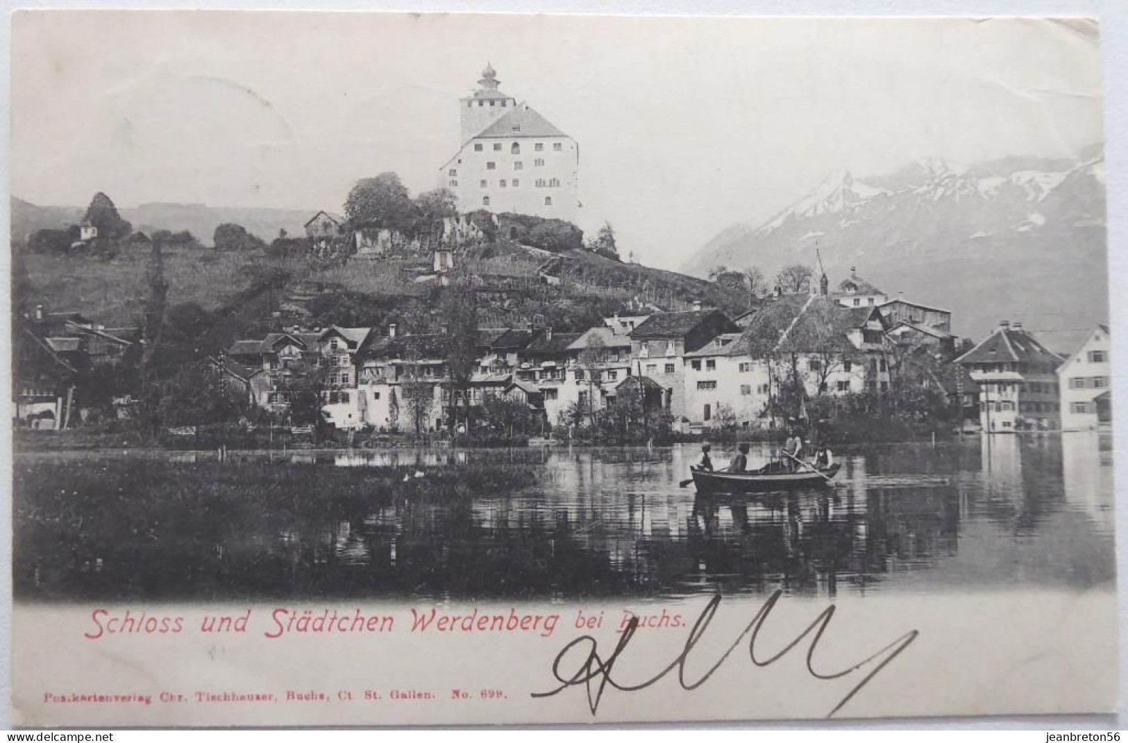 Schloss Und Städtchen Werdenberg Bei Buchs - CPA 1904 - Buchs