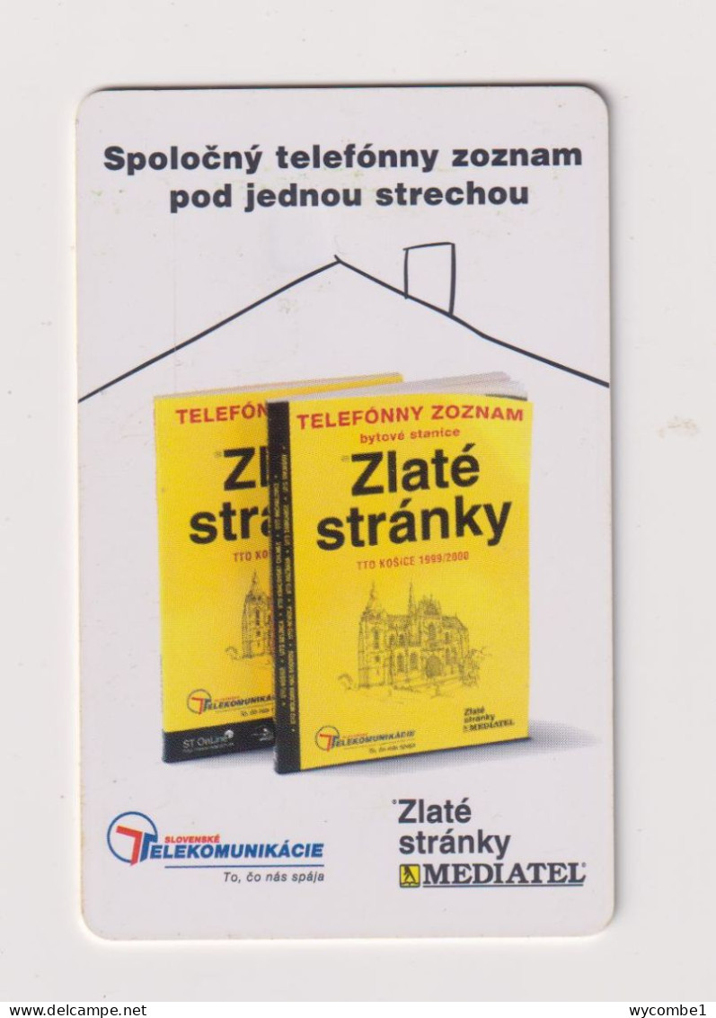 SLOVAKIA  - Yellow Pages Chip Phonecard - Slovakia