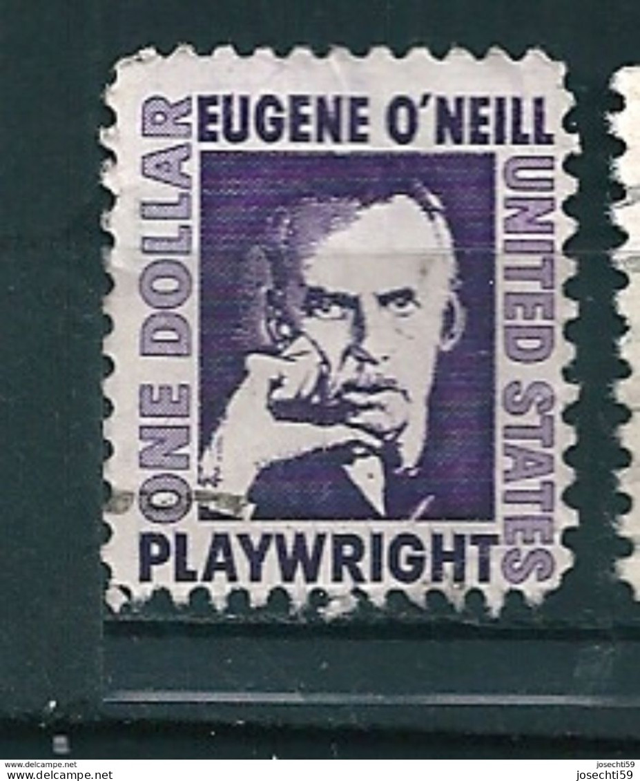 N° 825 Eugène O'Neill   Timbre Stamp Etats-Unis (1967)  USA - Oblitérés