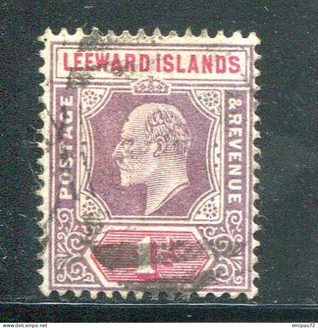 LEEWARD- Y&T N°21- Oblitéré - Leeward  Islands