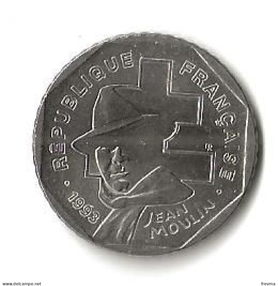 2 Francs Jean Moulin 1993 - Commemorative