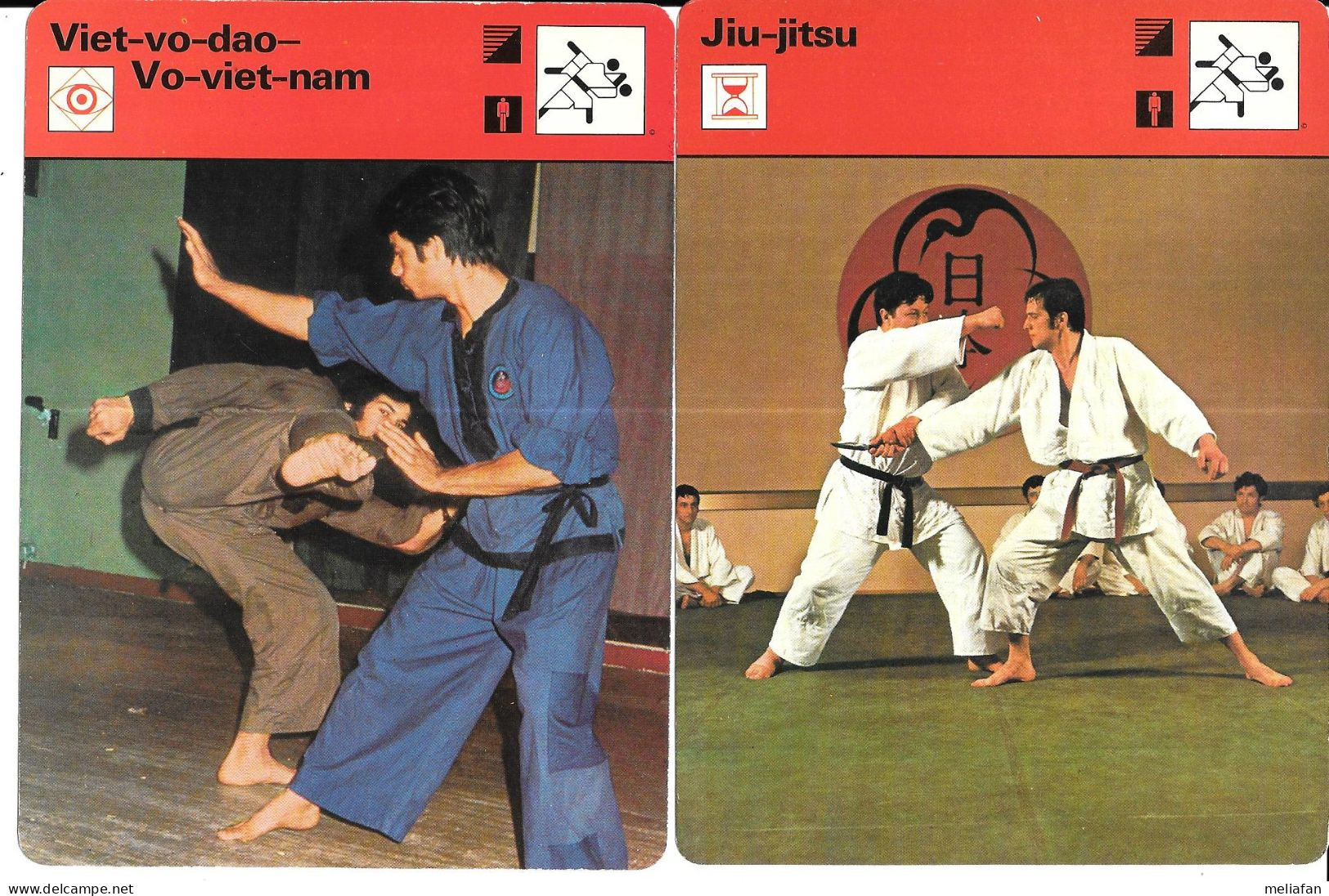 GF1762 - FICHE EDITION RENCONTRE - SHORINJI-KEMPO - VIET VO DO - JIU JITSU - NAGINATA-KOMBO - TAE KWON DO - Martial Arts