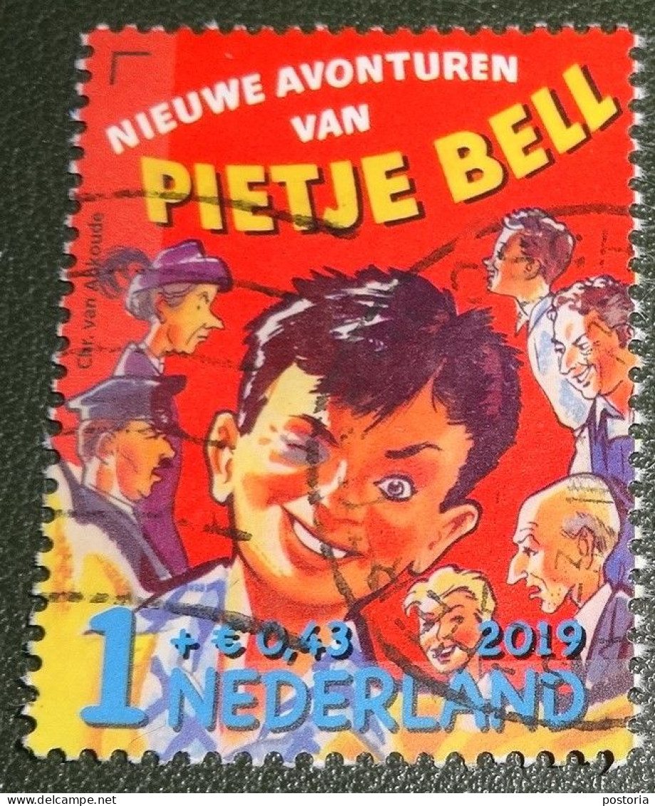 Nederland - NVPH - Xxxx - 2019 - Gebruikt - Cancelled - Kinderzegels - Uit Serie Kinderboeken - Pietje Bell - Usados