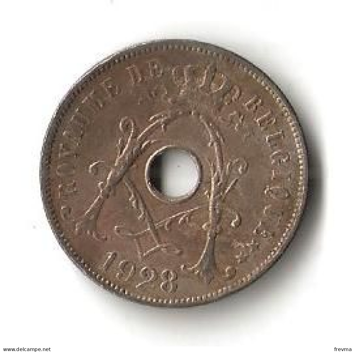 Royaume De Belgique 25 Ct 1928 - 25 Cent