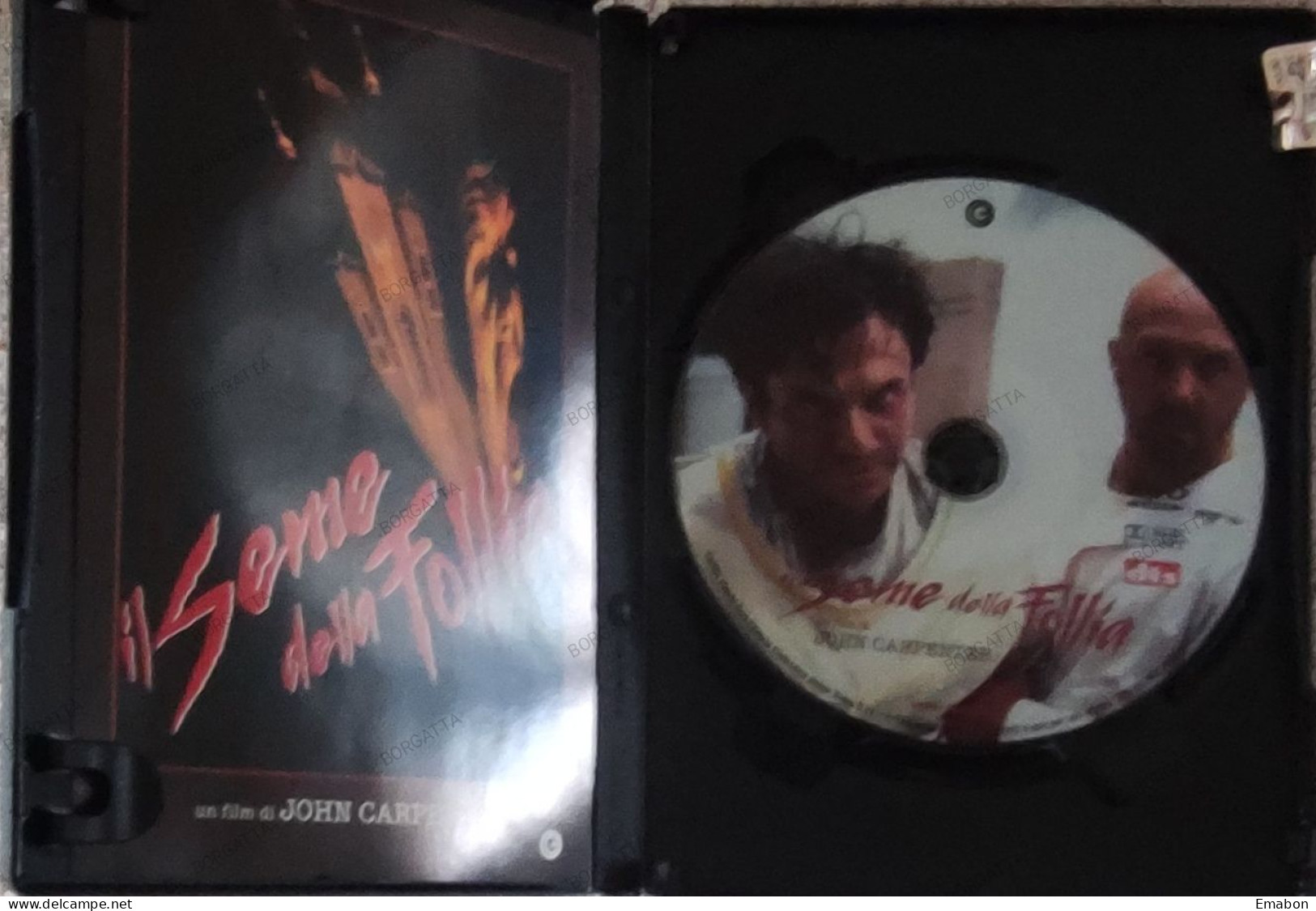 BORGATTA - HORROR - Dvd " IL SEME DELLA FOLLIA  " JOHN CARPENTER - PAL 2 - CECCHI GORI 2002 -  USATO In Buono Stato - Horror