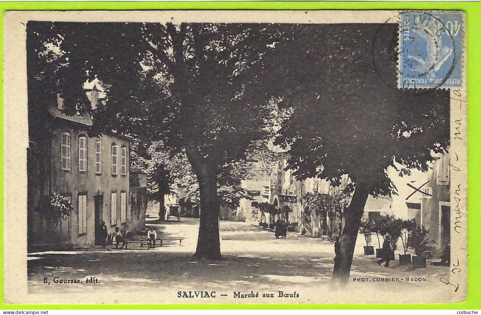 46 - SALVIAC +++ Marché Aux Boeufs +++ - Salviac