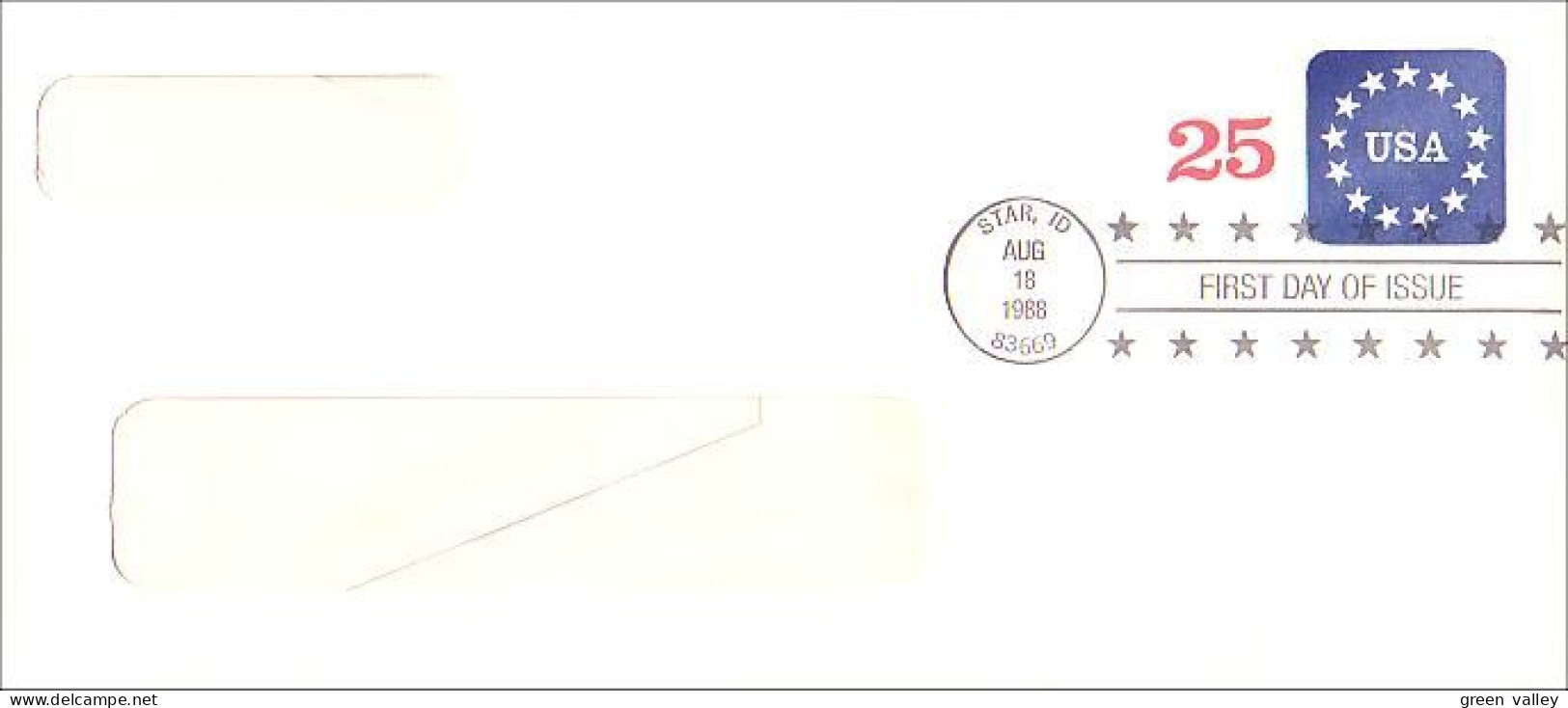 US Lettre 25c Official Stationery FDC Cover ( A80 875) - 1981-00