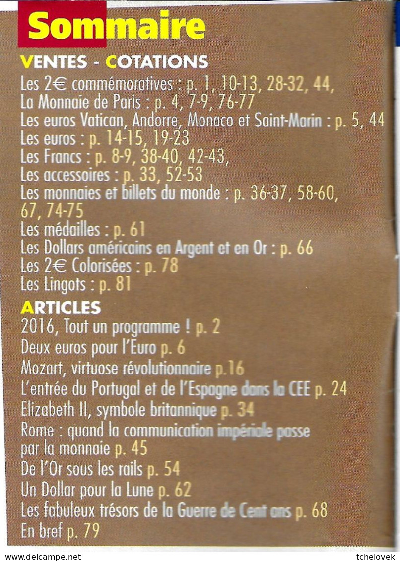 (Livres). Monnaies. Euro Et Collections. 3 Numeros. N° 59 & 71 & 72 - Livres & Logiciels