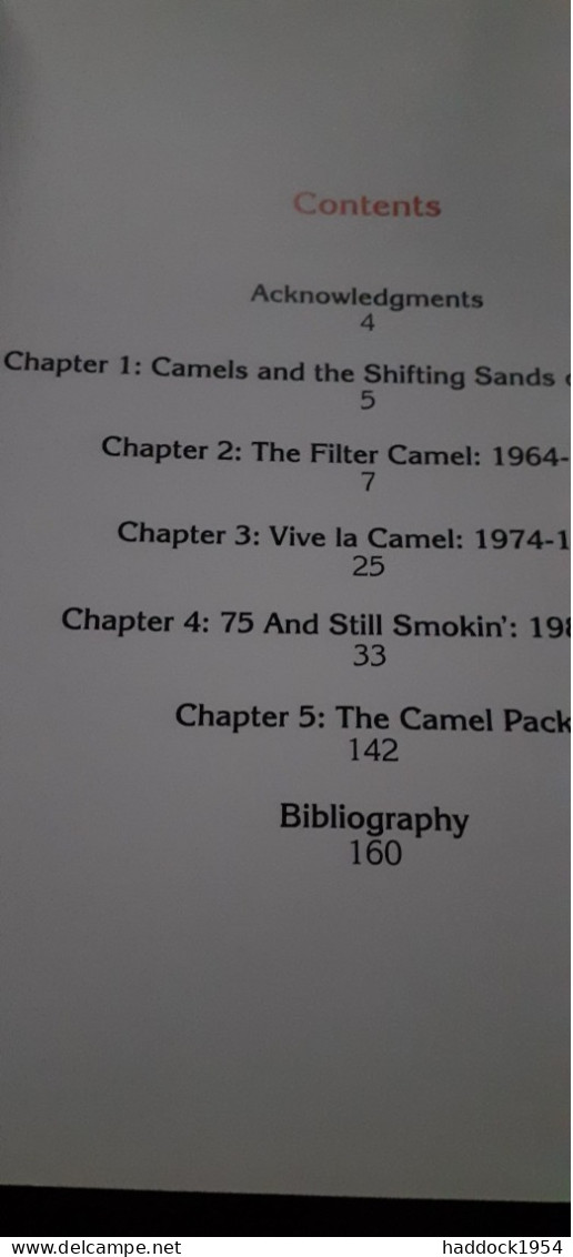 Camel Cigarette Collectibles 1964-1995 Douglas CONGDON-MARTIN Schiffer. Publishing 1997 - Livres Sur Les Collections