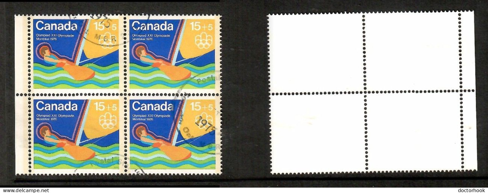 CANADA   Scott # B 6 USED BLOCK Of 4 (CONDITION AS PER SCAN) (CAN-211) - Blocks & Kleinbögen