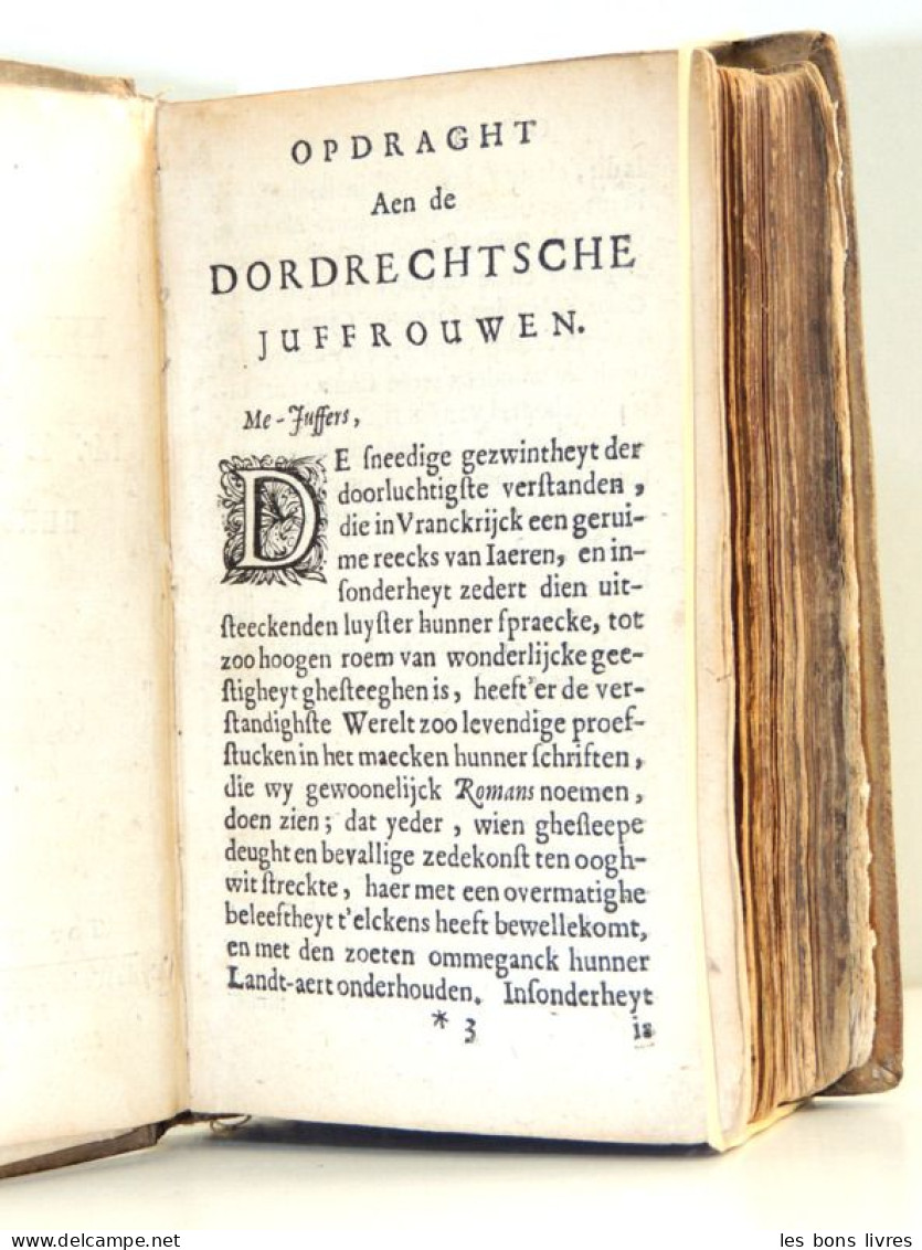 1676. De Scudery. Clélie, roomsche historie I & II ( rarissime)