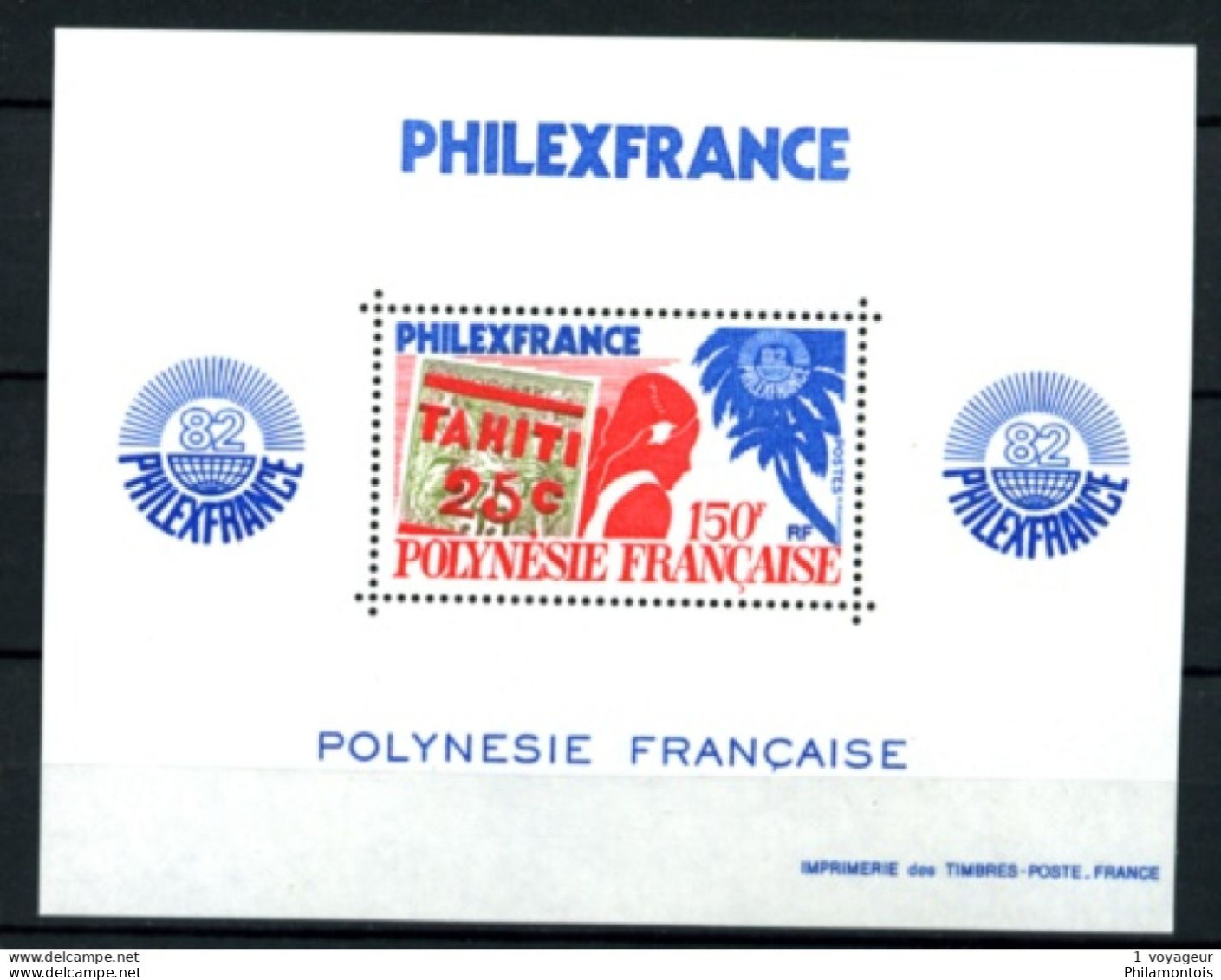 POLYNESIE FRANCAISE - BF N° 6  - 150F Philexfrance 82 - Neuf N** - Très Beau - Blocks & Sheetlets