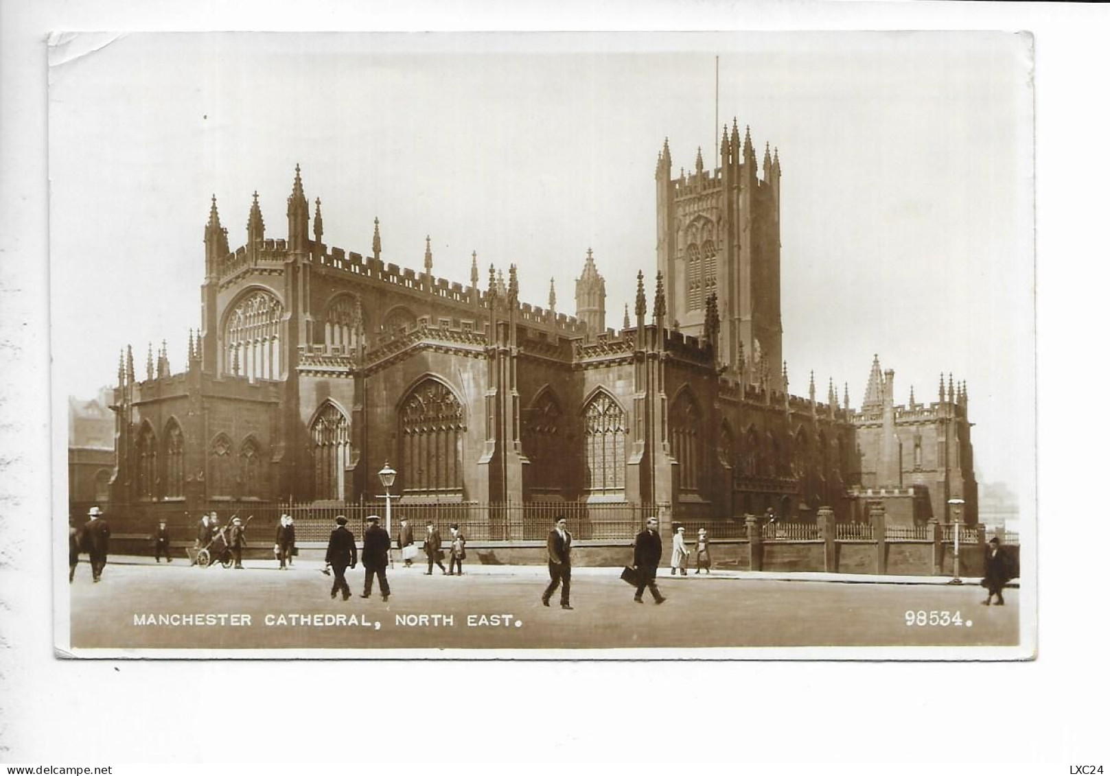 MANCHESTER CATHEDRAL. NORTH EAST. - Manchester