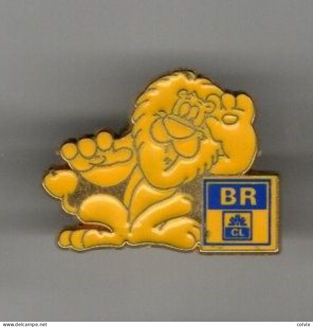 PIN'S CREDIT LYONNAIS LION Signé GERAUDY - Banques