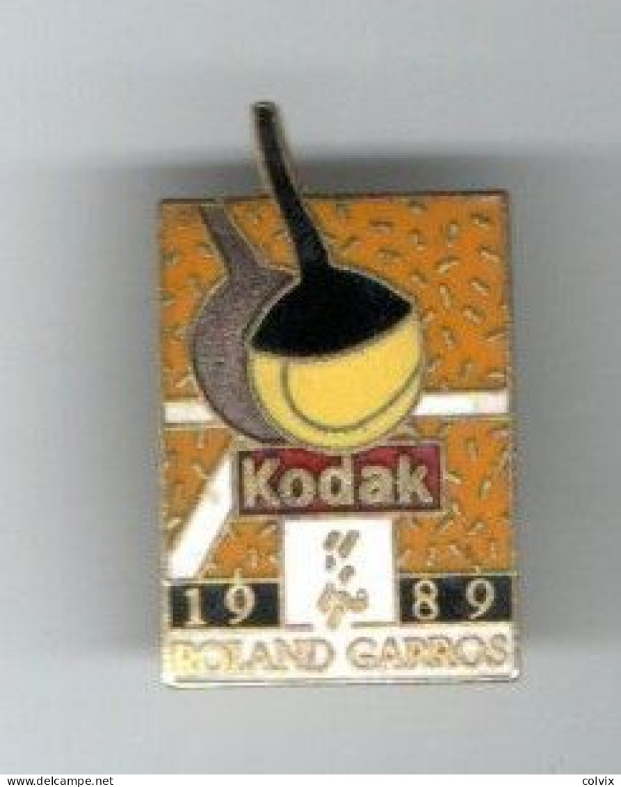 PIN'S KODAK 1989 ROLAND GARROS - Photographie