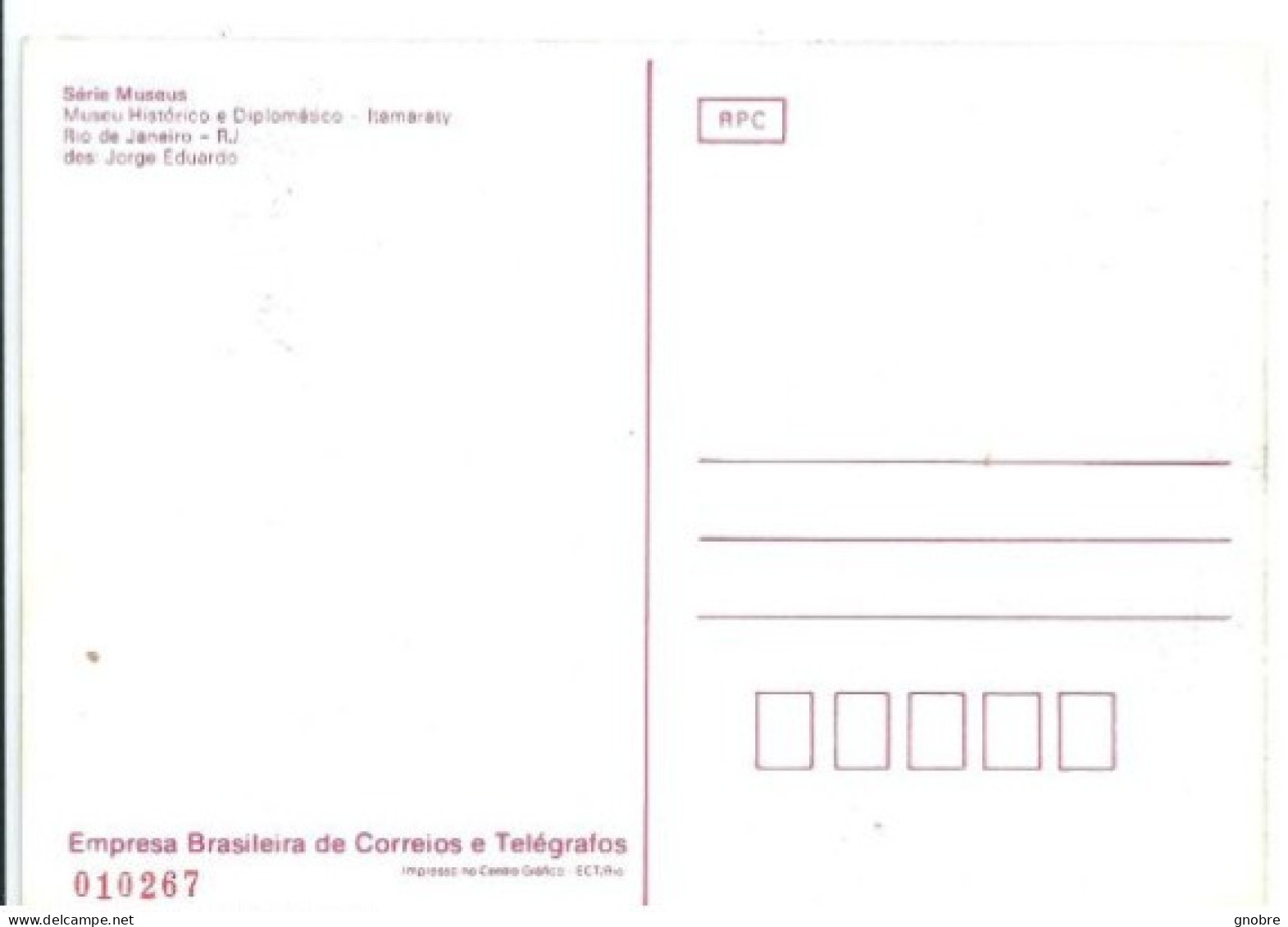 Brazil 1985 OFFICIAL MAXIMUM CARD MAX-121 - Cartes-maximum
