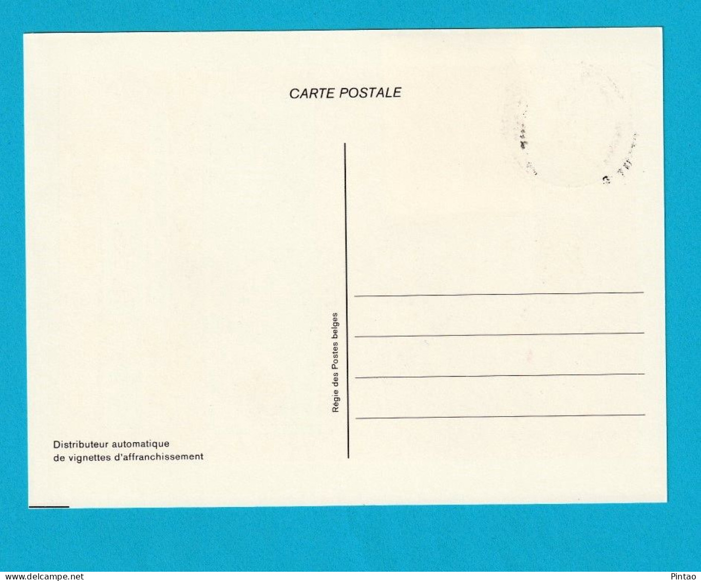 PCM0247- BÉLGICA 1984- POSTAL MÁXIMO (ETIQUETAS ATM)_ 5000 Namur 2 - Brieven En Documenten