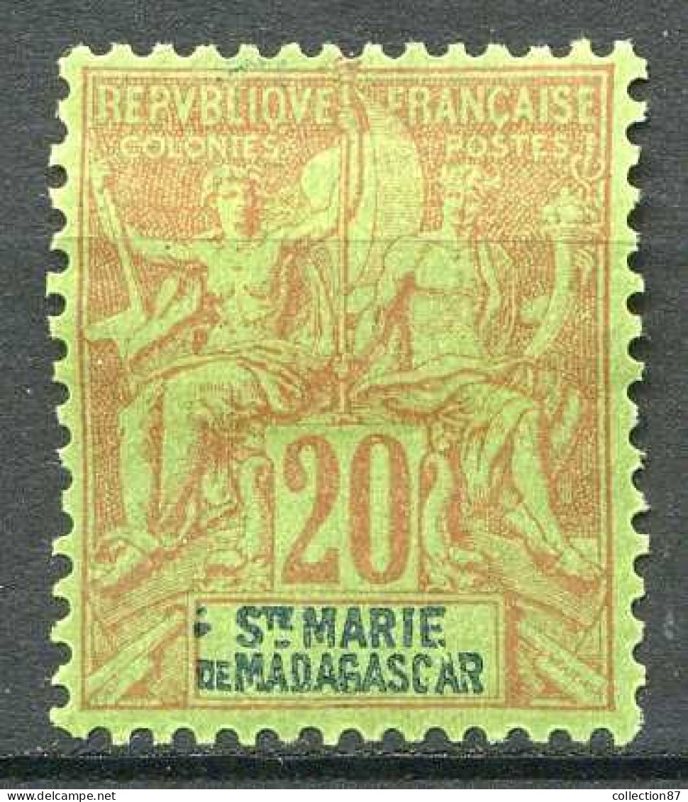 Réf 085 > SAINTE MARIE De MADAGASCAR < N° 7 * < Neuf Ch -- MH * - Ongebruikt