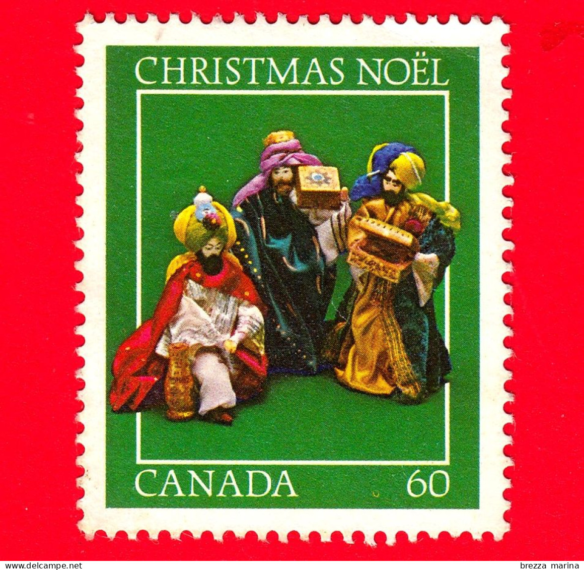 CANADA - Usato - 1982 - Natale - Christmas - Noel - Navidad - I Tre Magi - 60 - Gebraucht