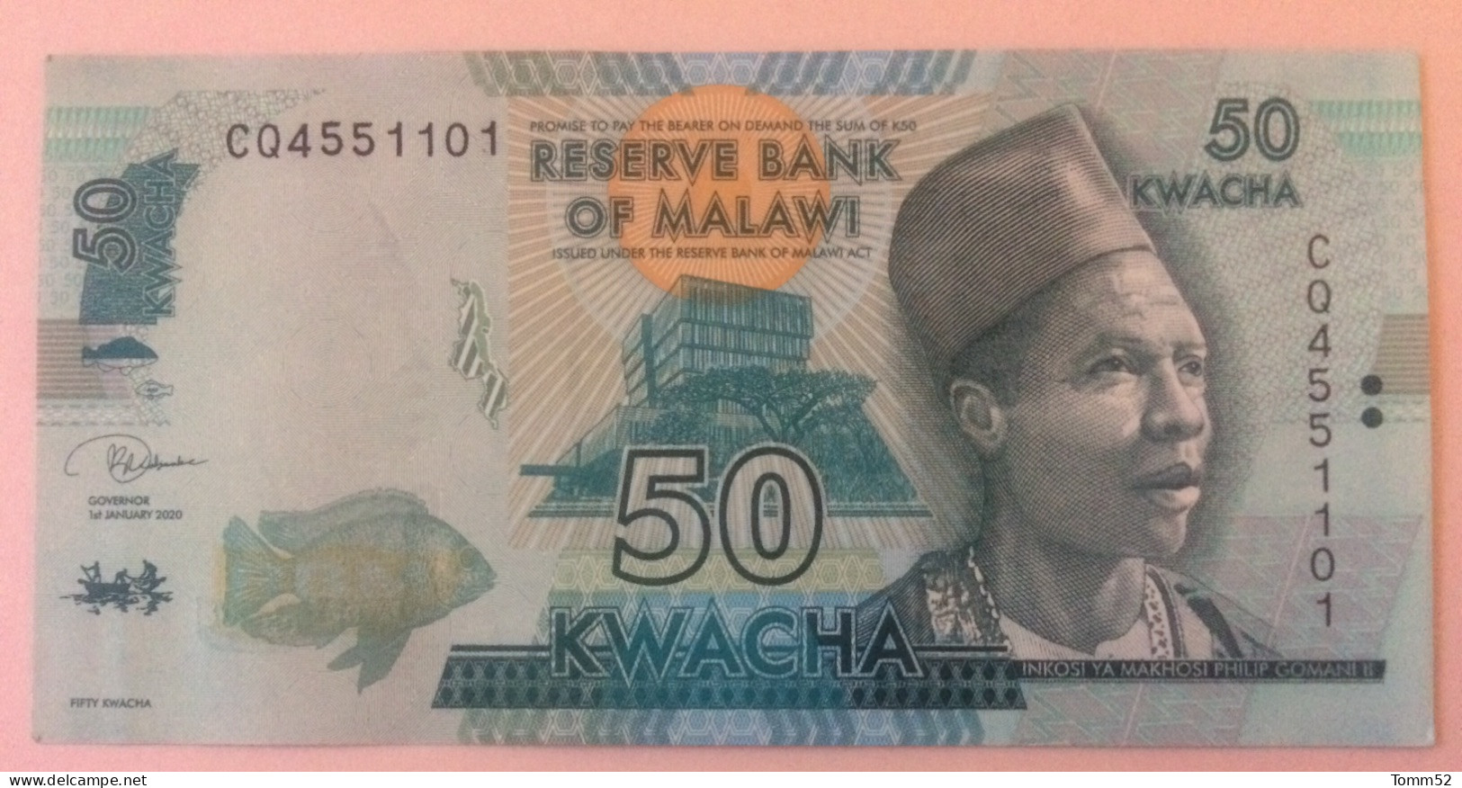 MALAWI 50 Kwacha UNC - Malawi