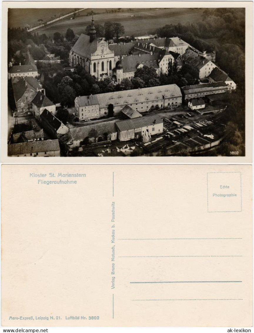 Panschwitz-Kuckau Pan&#269;icy-Kukow Luftbild - Kloster Marienstern 1929  - Panschwitz-Kuckau