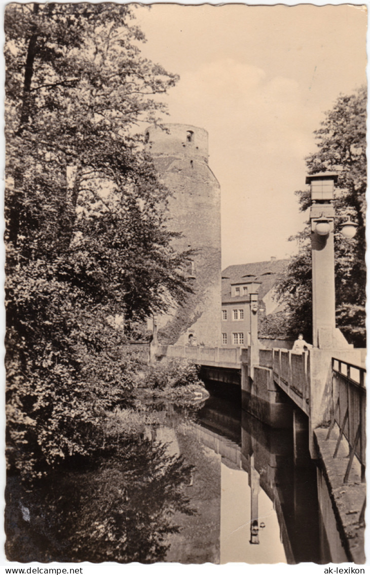 Ansichtskarte Bad Liebenwerda Partie Am Lubwartturm 1961 - Bad Liebenwerda