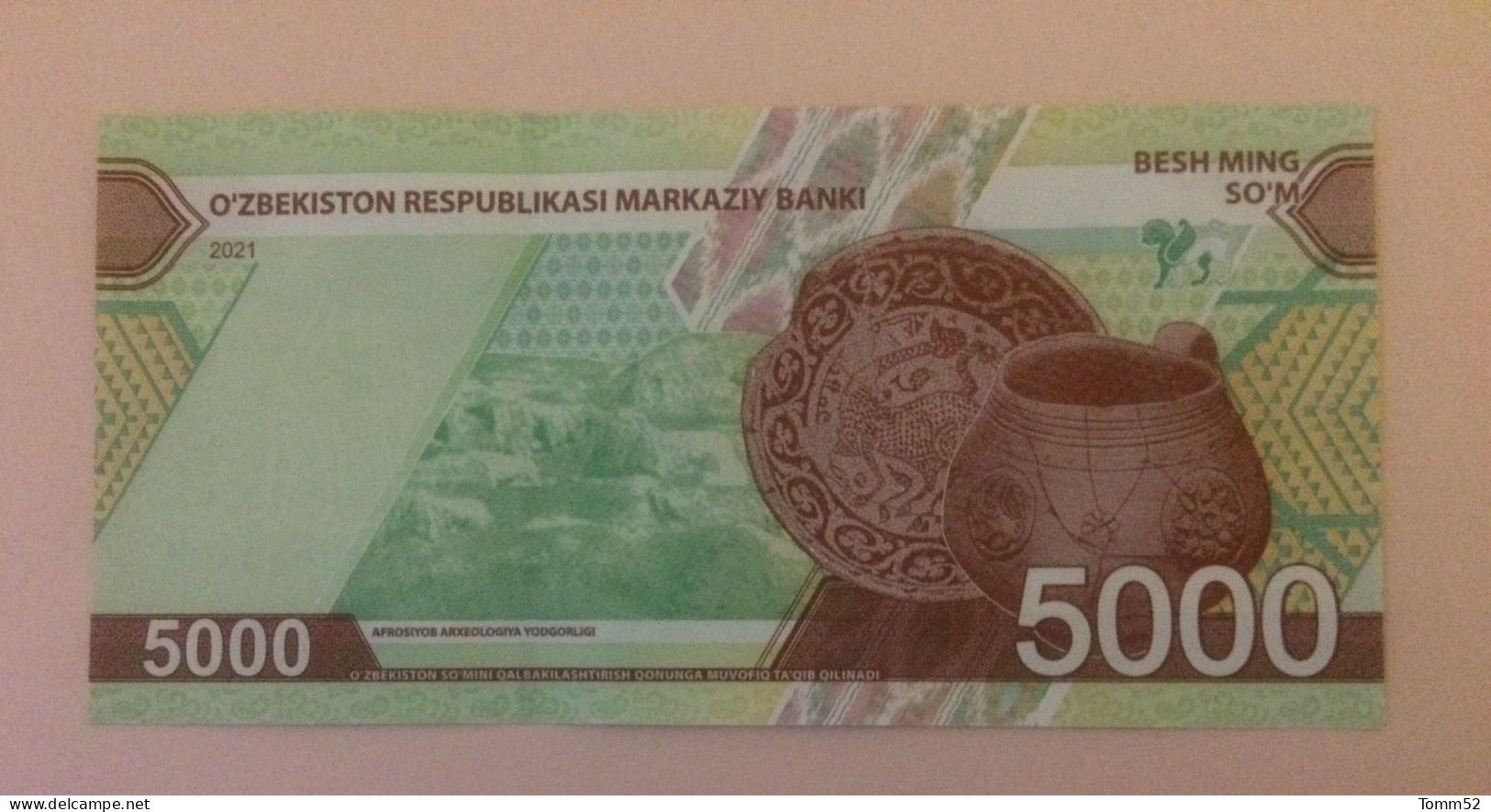 UZBEKISTAN 5000 Sum UNC - Oezbekistan