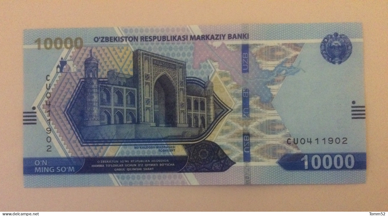 UZBEKISTAN 10000 Sum UNC - Usbekistan