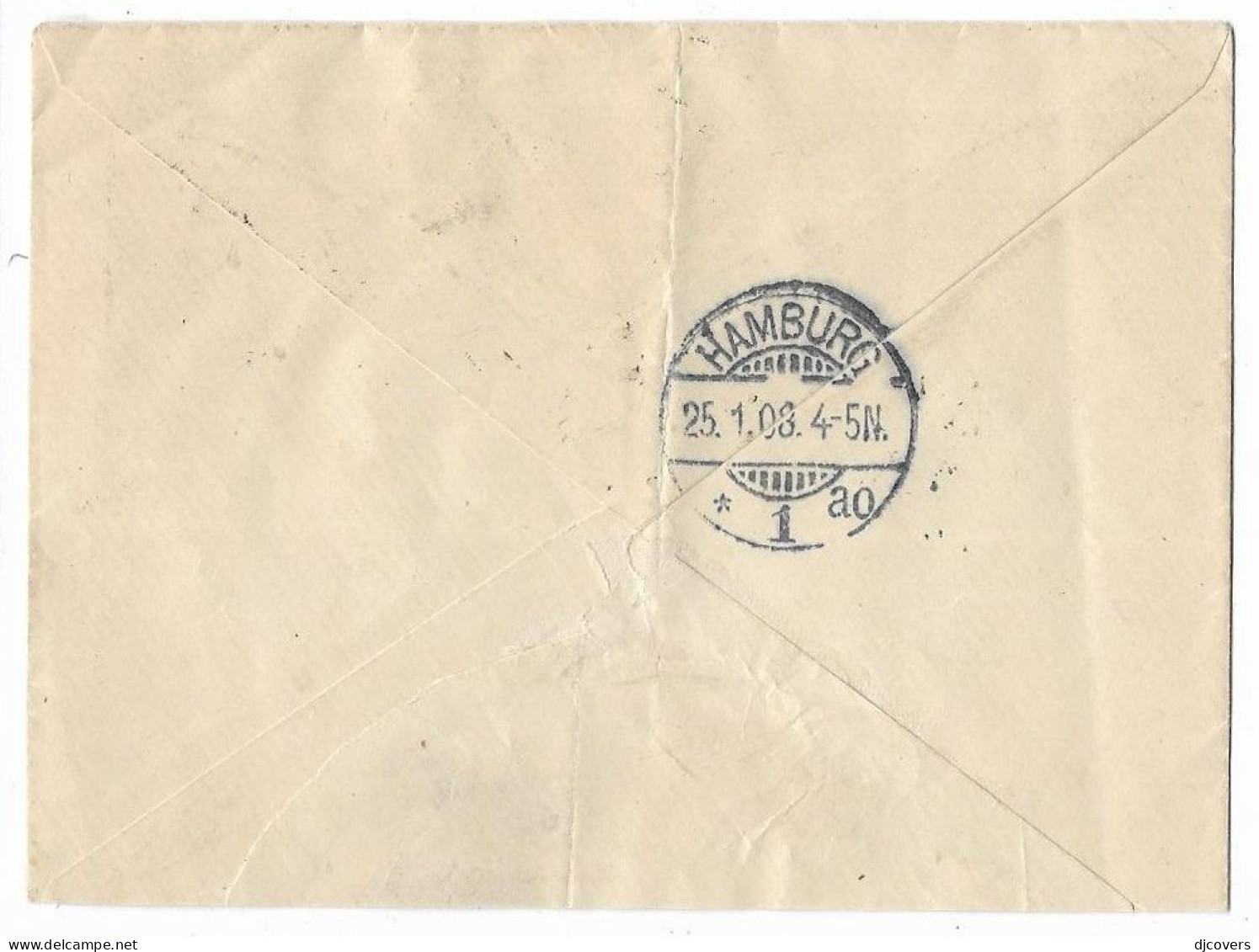 Gold Coast 1908 Tarkwa Cover To Germany Crown Cds 1e.50 - Gold Coast (...-1957)