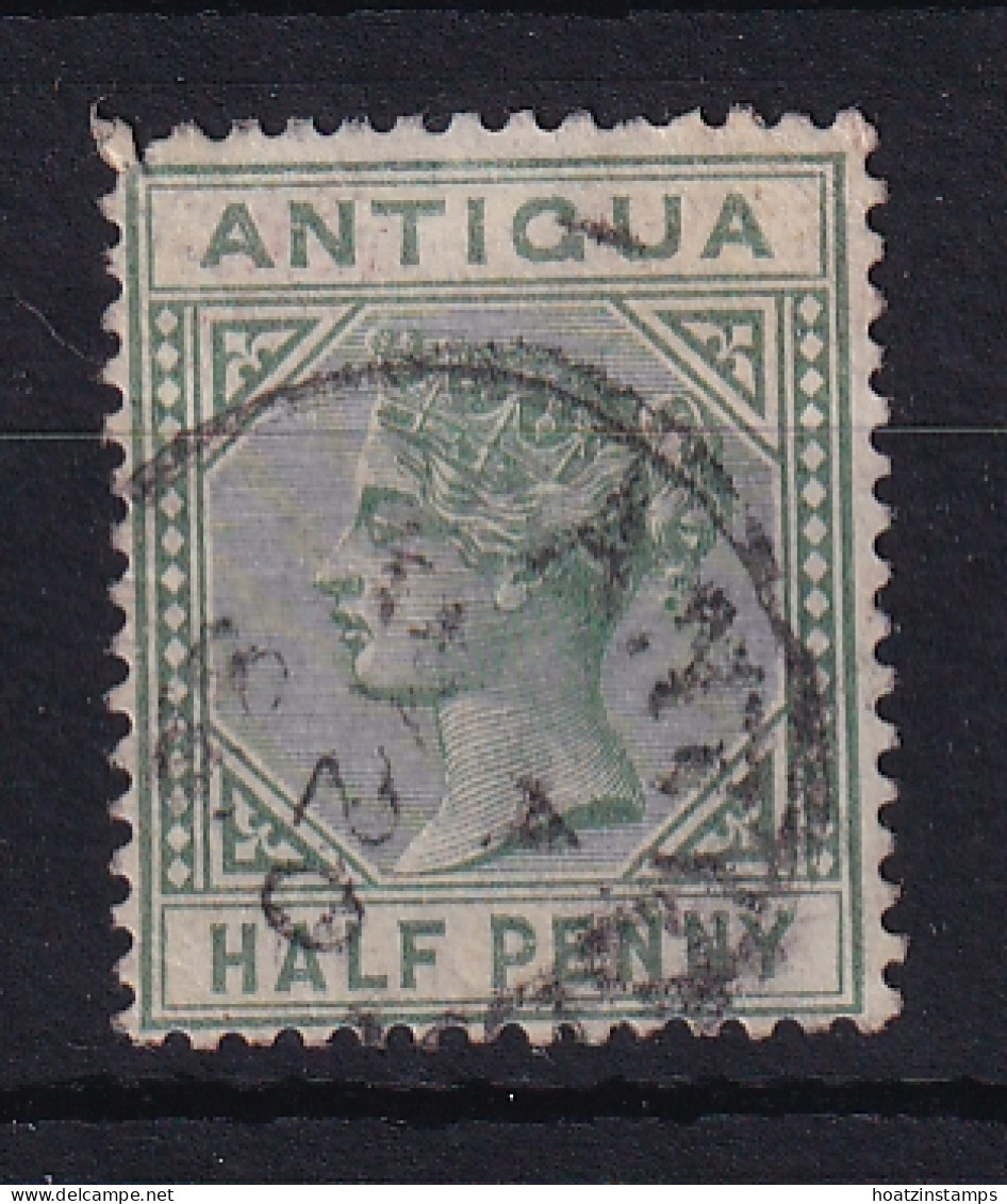 Antigua: 1882   QV   SG21    ½d     Used - 1858-1960 Crown Colony