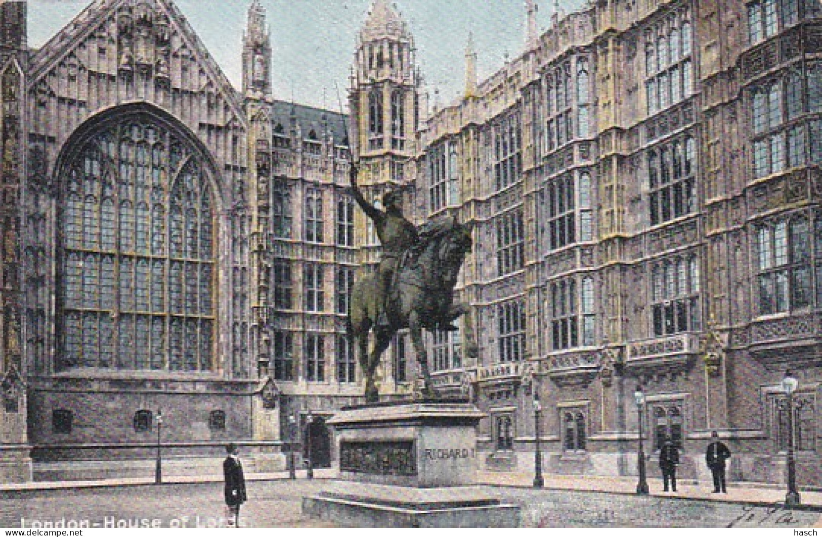 251154London, House Of Lords. (postmark 1906)(see Corners) - Houses Of Parliament