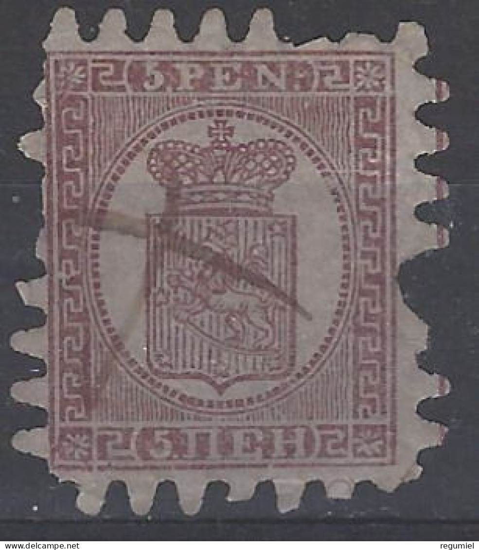 Finlandia U    5 (o) Usado.1866 - Used Stamps