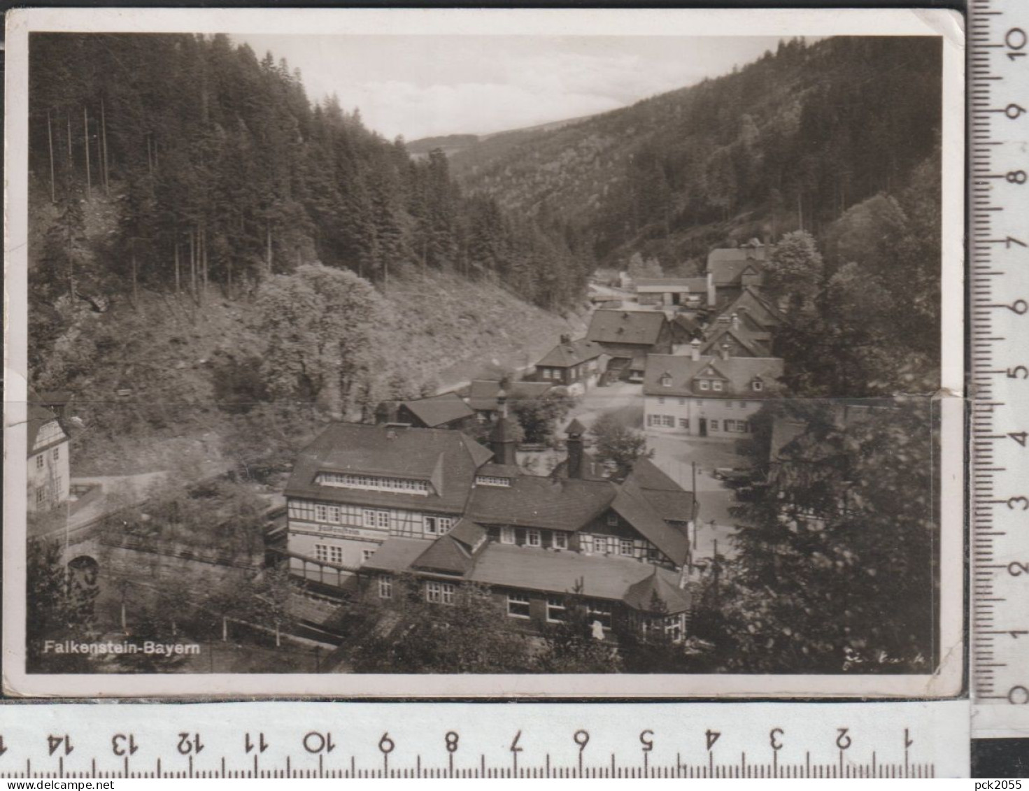 Falkenstein / Bayern - Brauereigaststätte Falkenstein - Gelaufen 1940 ( AK 2098 ) Günstige Versandkosten - Cham