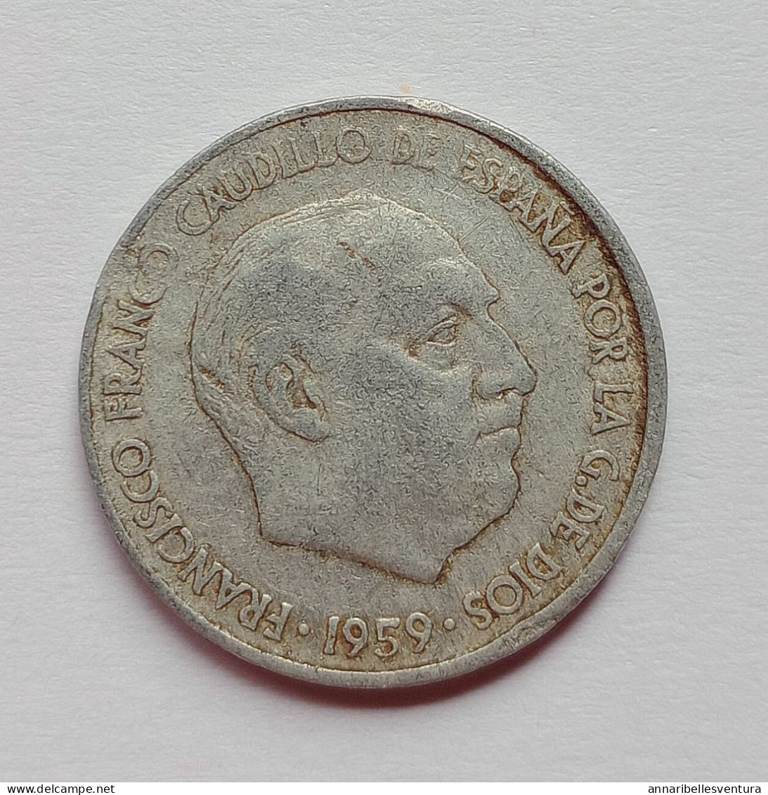 10 CÉNTIMOS 1959. FRANCISCO FRANCO. - 10 Centesimi
