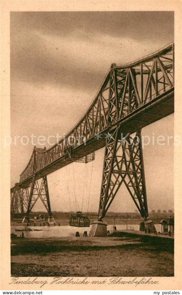 72978920 Rendsburg Hochbruecke Mit Schwebefaehre Rendsburg - Rendsburg