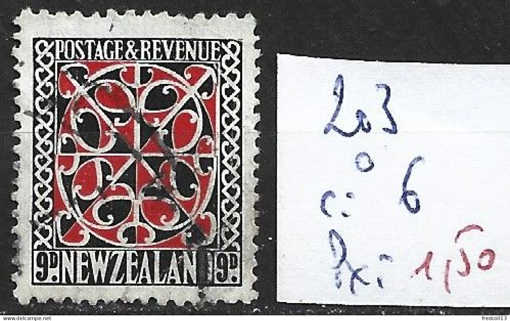 NOUVELLE-ZELANDE 203 Oblitéré Côte 6 € - Used Stamps