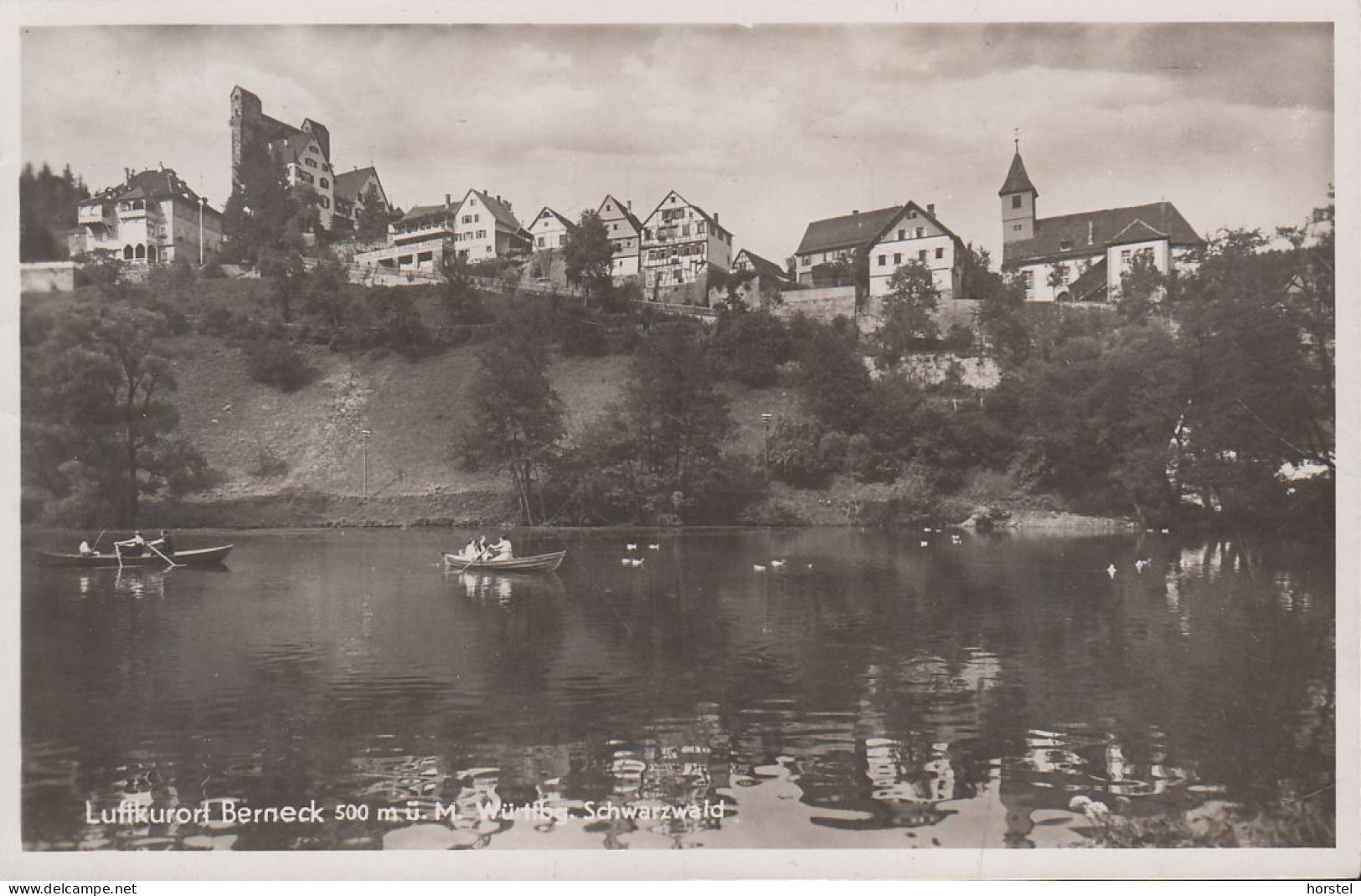 D-72213 Altensteig - Schwarzwald - Früher Luftkurort Berneck - Gasthof Zur Linde . 1941 Stamp - Bahnpoststempel ! - Altensteig