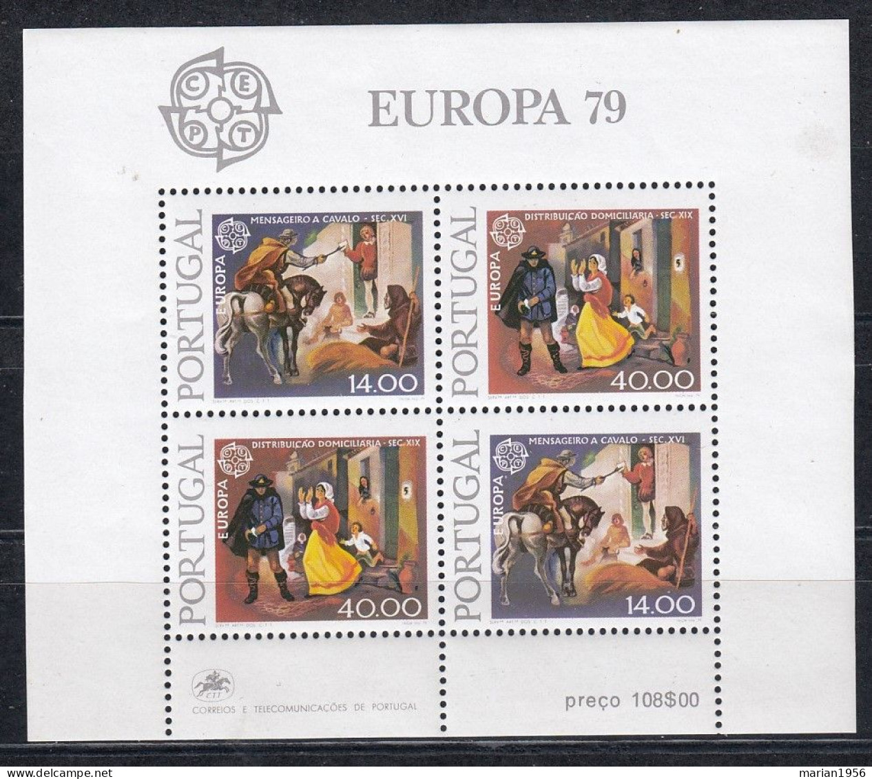 Portugal 1979 - EUROPA-CEPT  - MNH - 1979