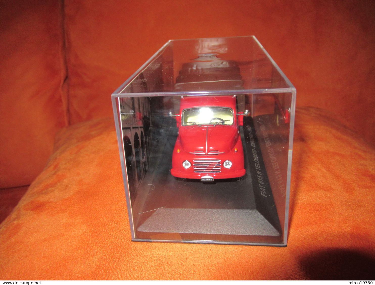 DIE CAST 1:43 - FIAT 615 N TELONATO - EMULSIO - 1959 - NUOVO IN TECA RIGIDA - Other & Unclassified