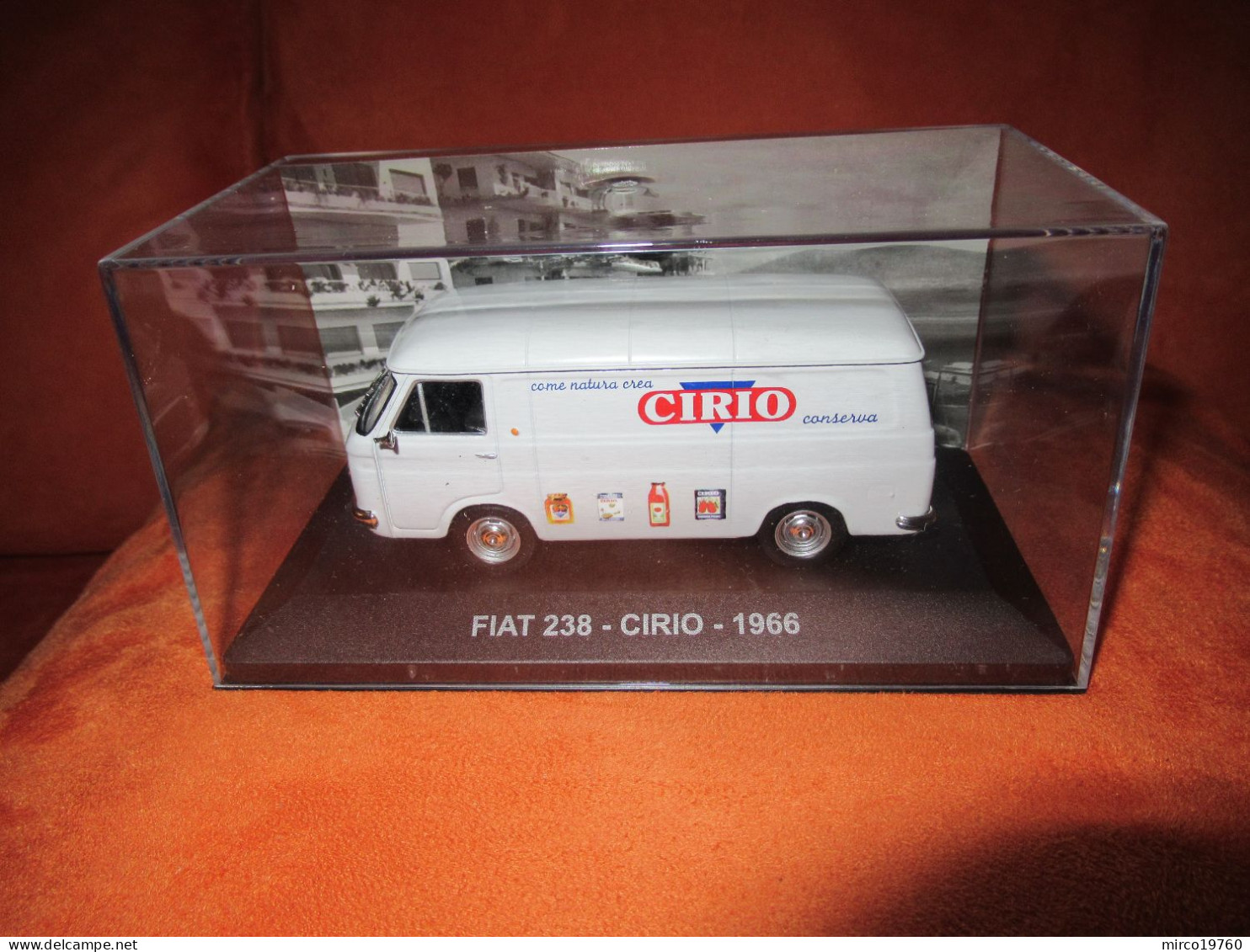 DIE CAST 1:43 - FIAT 238 - CIRIO - 1966 - NUOVO IN TECA RIGIDA - Other & Unclassified