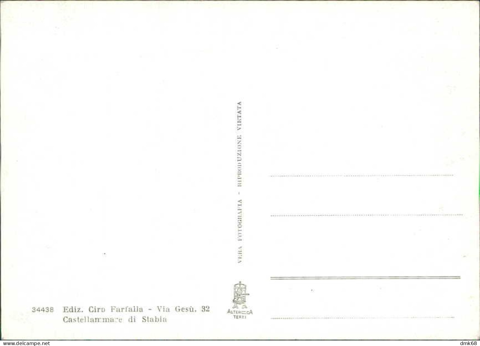 CASTELLAMMARE DI STABIA - VIALI DI QUISISANA - EDIZIONE FARFALLA - 1950s/60s (19863) - Castellammare Di Stabia