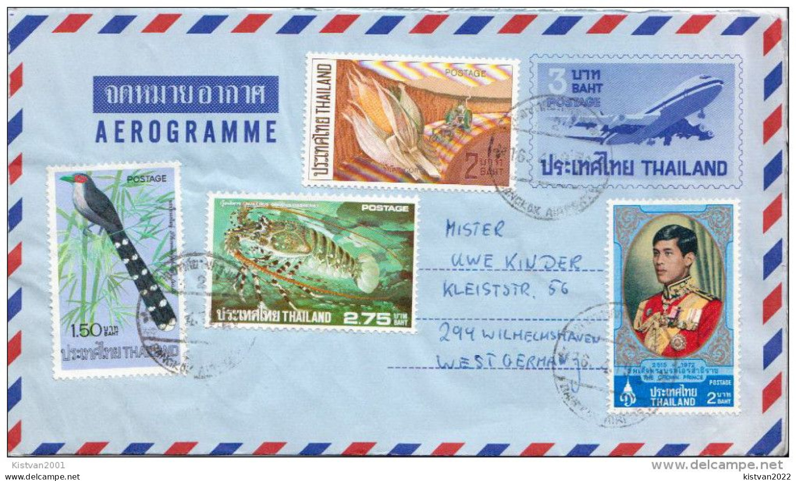 Postal History: Thailand Cover - Covers & Documents