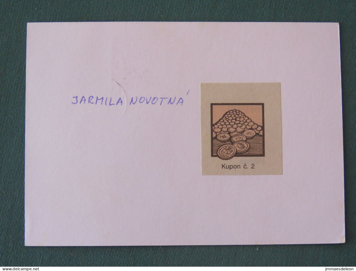 Czech Republic 2001 Stationery Postcard 5 Kcs Prague Sent Locally + Church - Briefe U. Dokumente