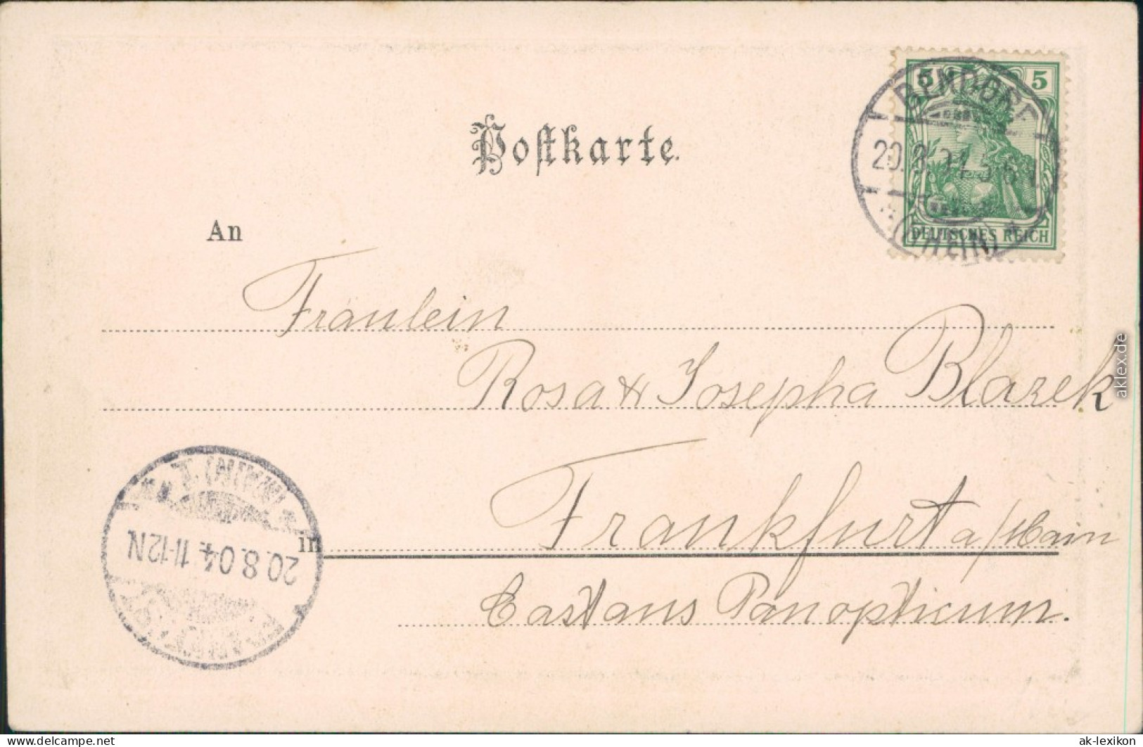 Ansichtskarte Bonndorf (Schwarzwald) Partie An Der Kirche 1904  - Bonndorf