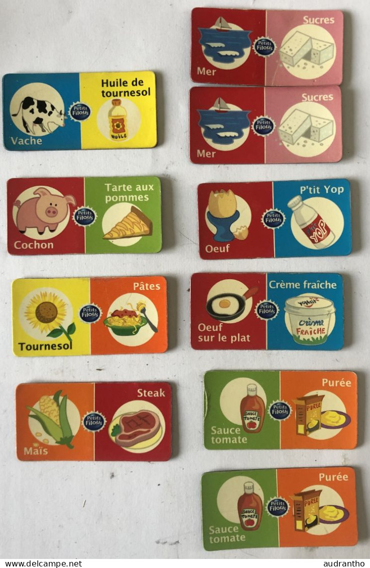 10 Magnets Publicitaire Petits Filous - Publicitaires