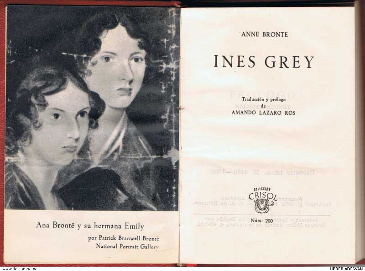 Ines Grey - Anne Bronte - Other & Unclassified