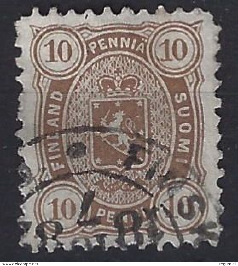 Finlandia U   15a (o) Usado.1875. Dent. 11 - Usati